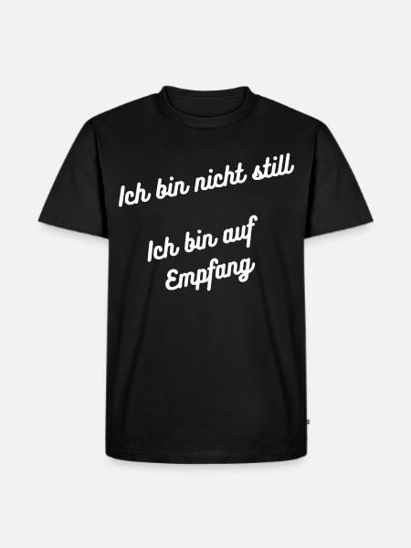 Heimatliebe Nord - Männer Premium Bio T-Shirt - Schwarz