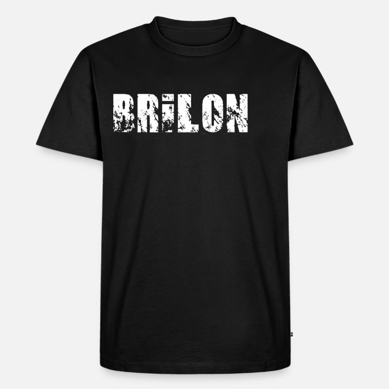 Brilon - Männer Premium Bio T-Shirt - Schwarz