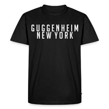 Urban Graffiti Art Skyline Design merch - Men's Premium Organic T-Shirt - black - Front - Nico (187cm)