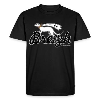 Breizh (Bretagne) - T-shirt Premium bio Homme - noir - Devant - Nico (187cm)