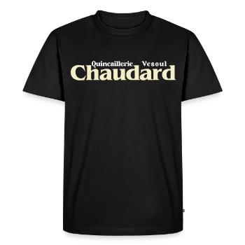 Quincaillerie Chaudard Vesoul Film Culte Compagnie - T-shirt Premium bio Homme - noir - Devant - Nico (187cm)