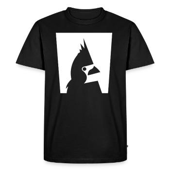 BIRD PARROT - T-shirt Premium bio Homme - noir - Devant - Nico (187cm)