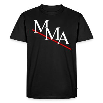 MMA - T-shirt Premium bio Homme - noir - Devant - Nico (187cm)