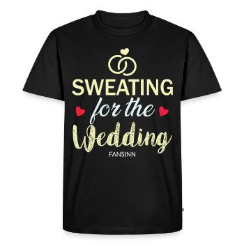 Bachelorette de mariage partie mariage cadeau d'amour - T-shirt Premium bio Homme - noir - Devant - Nico (187cm)