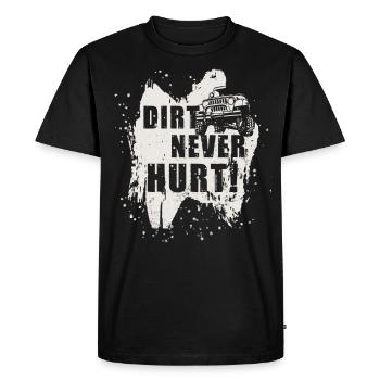 jeep offroad - Men's Premium Organic T-Shirt - black - Front - Nico (187cm)
