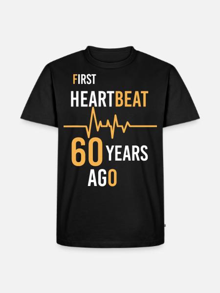 60e anniversaire - T-shirt Premium bio Homme - noir