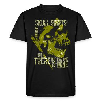 So many Skull Shirts out there - green - Men's Premium Organic T-Shirt - black - Front - Nico (187cm)