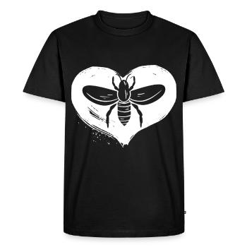 Bee Lover Beekeeper Bee Day - T-shirt Premium bio Homme - noir - Devant - Nico (187cm)