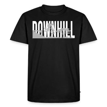 Motards de descente - T-shirt Premium bio Homme - noir - Devant - Nico (187cm)