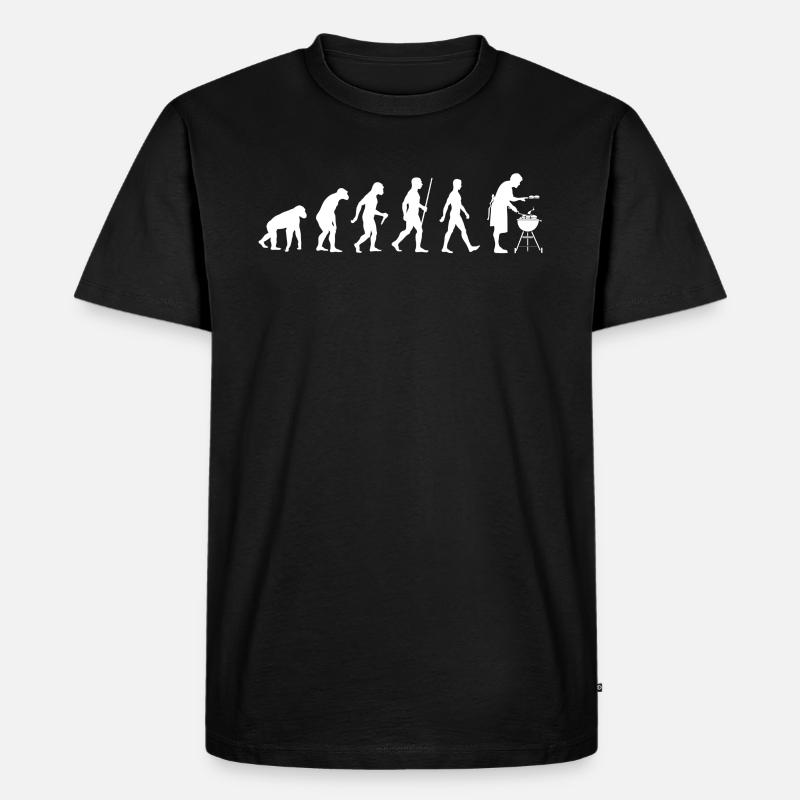 Evolution GRILLING - T-shirt Premium bio Homme - noir
