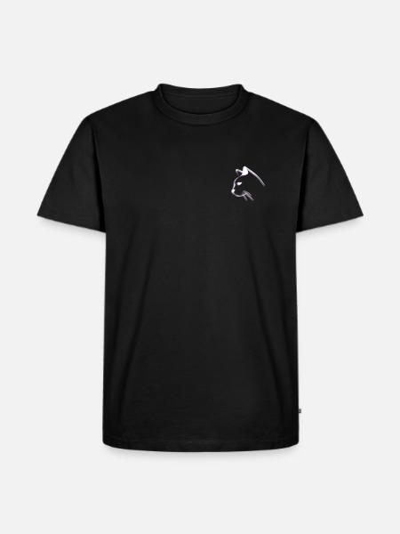 Chat | Logo - T-shirt Premium bio Homme - noir