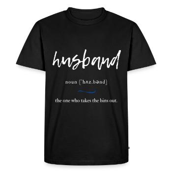 Mari (mari) Édition alambiquée Noir - T-shirt Premium bio Homme - noir - Devant - Nico (187cm)