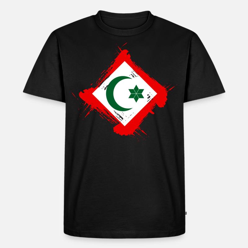 Rif - Männer Premium Bio T-Shirt - Schwarz