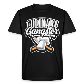 Chef Chef Gourmet Chef's Hat Commercial Kitchen Cuisine - T-shirt Premium bio Homme - noir - Devant - Nico (187cm)