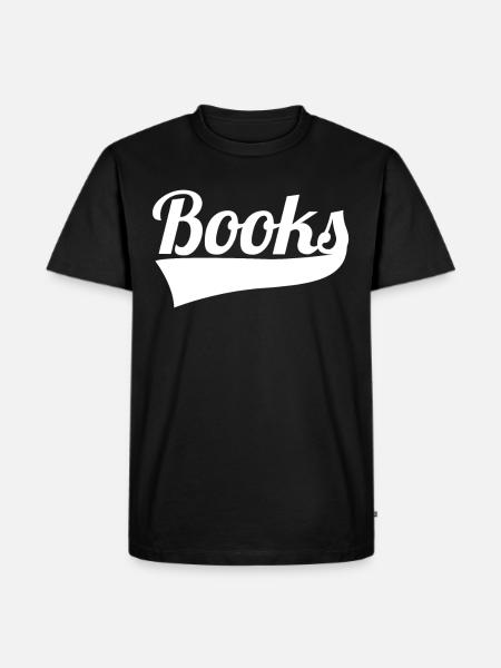 Read book literature gift - Men's Premium Organic T-Shirt - black