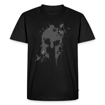 Gladiator helmet - Men's Premium Organic T-Shirt - black - Front - Nico (187cm)