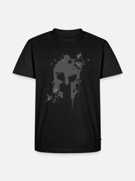 Gladiator helmet - Men's Premium Organic T-Shirt - black