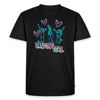 Danse moderne grand cadeau pour les danseuses - T-shirt Premium bio Homme - noir - Devant - Nico (187cm)