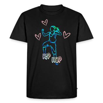 Hip Hop Dance cadeau cool pour les filles - T-shirt Premium bio Homme - noir - Devant - Nico (187cm)