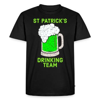 Irlandais, Irlandais, Irlandais, Irlande, Irlande, Irlande, Irlande - T-shirt Premium bio Homme - noir - Devant - Nico (187cm)