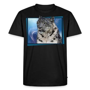 once - T-shirt Premium bio Homme - noir - Devant - Nico (187cm)