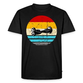 Hoverboard E-Board Skateboard Hovern - T-shirt Premium bio Homme - noir - Devant - Nico (187cm)