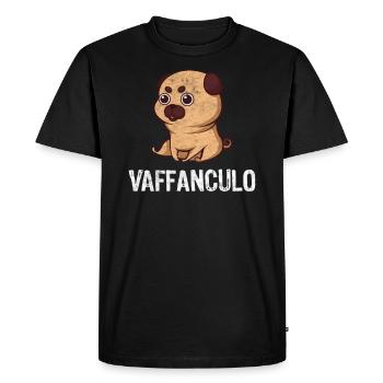 Vaffanculo italienischer Spruch ü Italien Geschenk - T-shirt Premium bio Homme - noir - Devant - Nico (187cm)