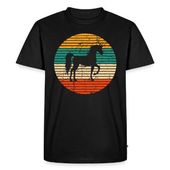 Unicorn Unicorn Unicorns - Men's Premium Organic T-Shirt - black - Front - Nico (187cm)