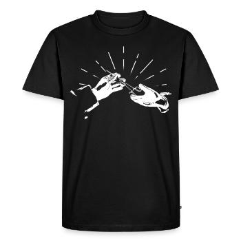 Chirurgie chirurgicale - T-shirt Premium bio Homme - noir - Devant - Nico (187cm)