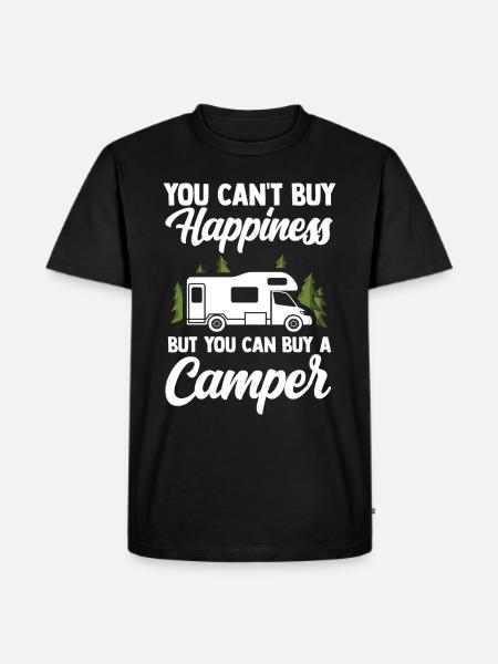 camper - Men's Premium Organic T-Shirt - black