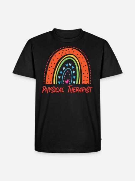 Physical Therapist Therapy - Men's Premium Organic T-Shirt - black