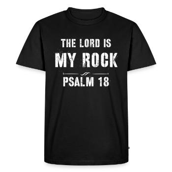 Jésus, Jésus, Jésus chrétien chrétien chrétien chrétien - T-shirt Premium bio Homme - noir - Devant - Nico (187cm)