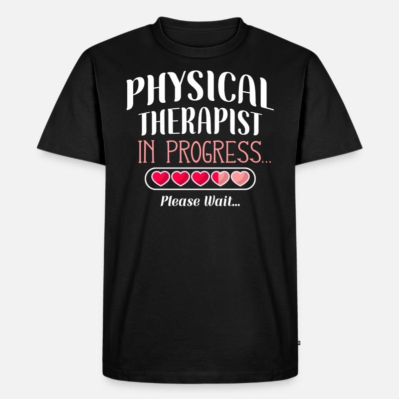 Future Physical Therapist Therapy - Männer Premium Bio T-Shirt - Schwarz