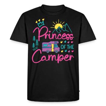 Camping Family Girl - T-shirt Premium bio Homme - noir - Devant - Nico (187cm)