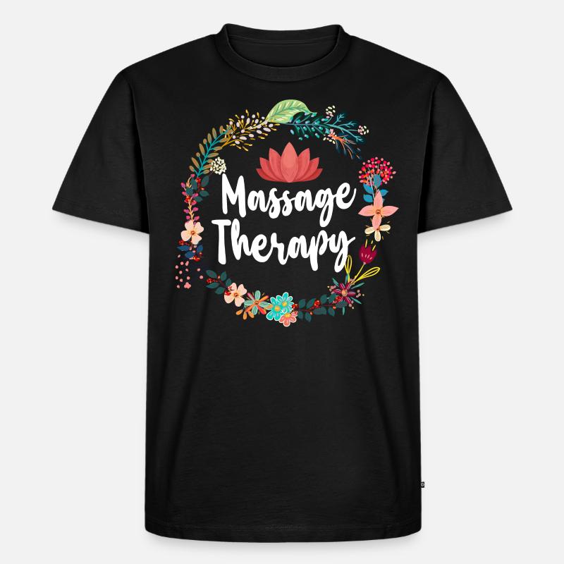 Licensed Massage Therapist Therapy - Männer Premium Bio T-Shirt - Schwarz