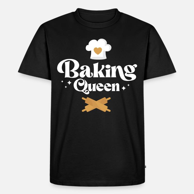 Cuisson Cuisson Baking Queen - T-shirt Premium bio Homme - noir
