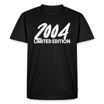 18e anniversaire 18 ans 2004 Boys Girls Party - T-shirt Premium bio Homme - noir - Devant - Nico (187cm)