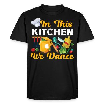 Cuisine Cuisine Chef de cuisine dans ce - T-shirt Premium bio Homme - noir - Devant - Nico (187cm)