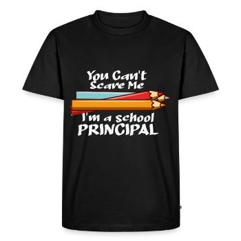You can't scare me, I'm a Schu - Men's Premium Organic T-Shirt - black - Front - Nico (187cm)