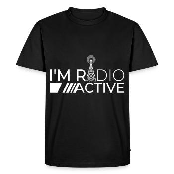 Amateur Radio Ham Radio Radio Service Amateur - T-shirt Premium bio Homme - noir - Devant - Nico (187cm)