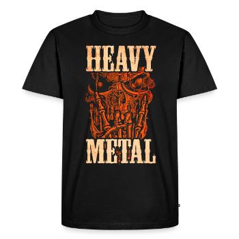 Heavy Metal Musique - T-shirt Premium bio Homme - noir - Devant - Nico (187cm)
