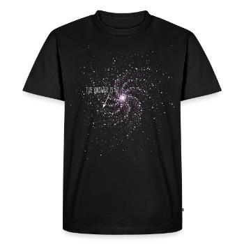 The Answer is 42 - Die Antwort ist 42 - Männer Premium Bio T-Shirt - Schwarz - Vorne - Nico (187cm)
