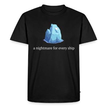 movie - Men's Premium Organic T-Shirt - black - Front - Nico (187cm)