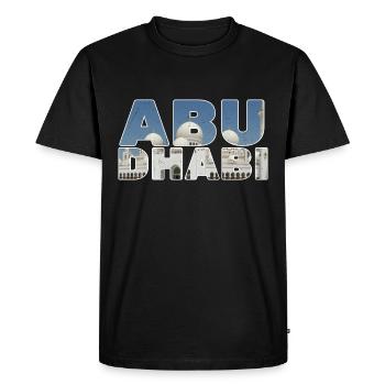 CHEMISE ABU DHABI - T-shirt Premium bio Homme - noir - Devant - Nico (187cm)