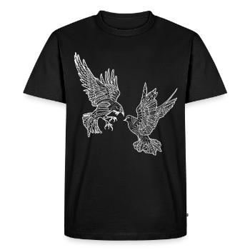 Maori Tribal Suns Haka Polynésie Nouvelle-zélande - T-shirt Premium bio Homme - noir - Devant - Nico (187cm)