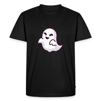fantôme - T-shirt Premium bio Homme - noir - Devant - Nico (187cm)