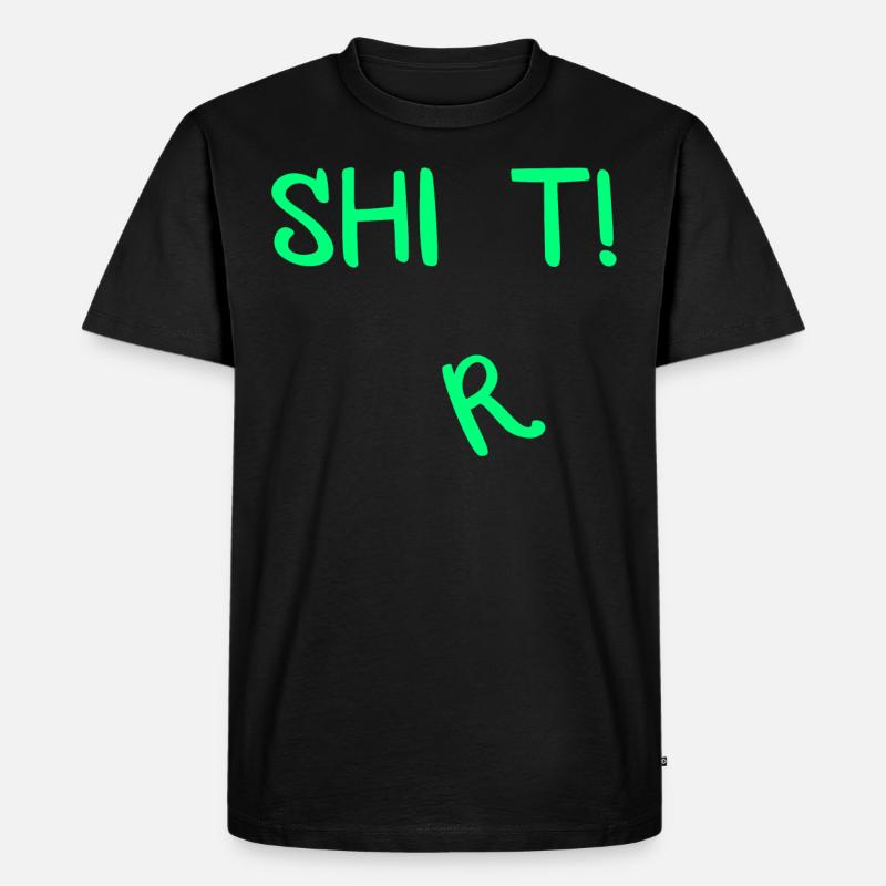 Shit Shirt! - Männer Premium Bio T-Shirt - Schwarz
