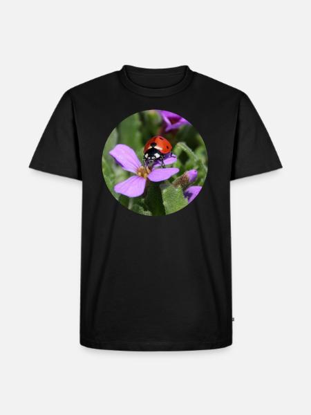 Ladybug Photography - Men's Premium Organic T-Shirt - black
