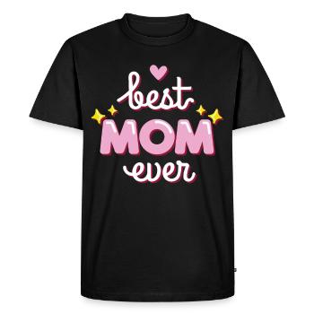 Fête des Mères cadeau meilleur maman cadeau de fête des mères - T-shirt Premium bio Homme - noir - Devant - Nico (187cm)