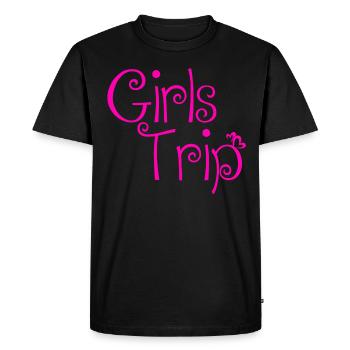 Girls Trip - Men's Premium Organic T-Shirt - black - Front - Nico (187cm)